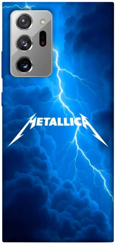Чохол itsPrint Metallica thunder для Samsung Galaxy Note 20 Ultra, музика, купити оптом з доставкою