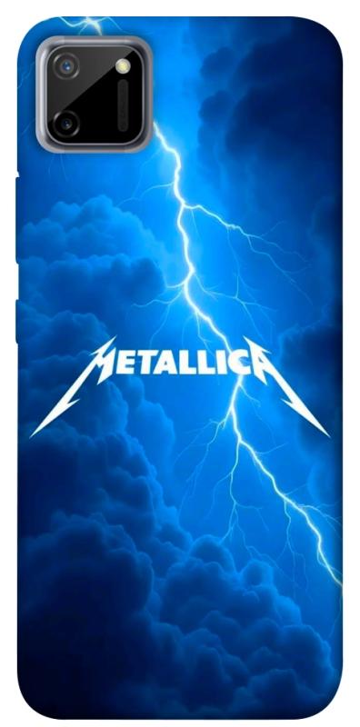 Чохол itsPrint Metallica thunder для Realme C11, музика, купити оптом з доставкою