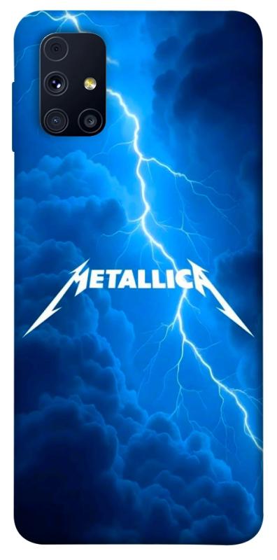 Чохол itsPrint Metallica thunder для Samsung Galaxy M31s, музика, купити оптом з доставкою