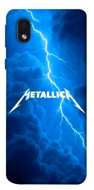 Чохол itsPrint Metallica thunder для Samsung Galaxy M01 Core / A01 Core, музика, купити оптом з доставкою