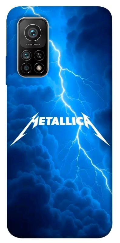 Чохол itsPrint Metallica thunder для Xiaomi Mi 10T, музика, купити оптом з доставкою