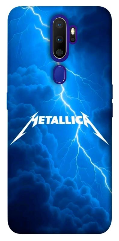 Чохол itsPrint Metallica thunder для Oppo A5 (2020) / Oppo A9 (2020), музика, купити оптом з доставкою