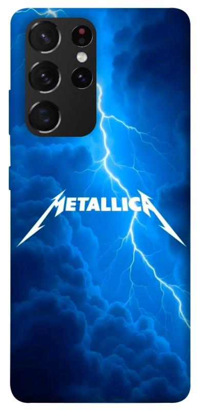 Чохол itsPrint Metallica thunder для Samsung Galaxy S21 Ultra, музика, купити оптом з доставкою