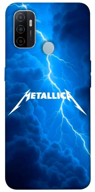 Чохол itsPrint Metallica thunder для Oppo A53 / A32 / A33, музика, купити оптом з доставкою