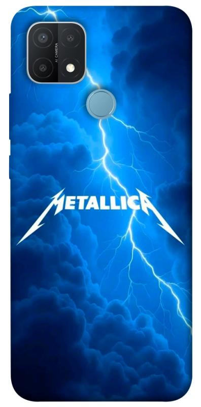Чехол itsPrint Metallica thunder для Oppo A15s / A15, музыка, купить оптом с доставкой