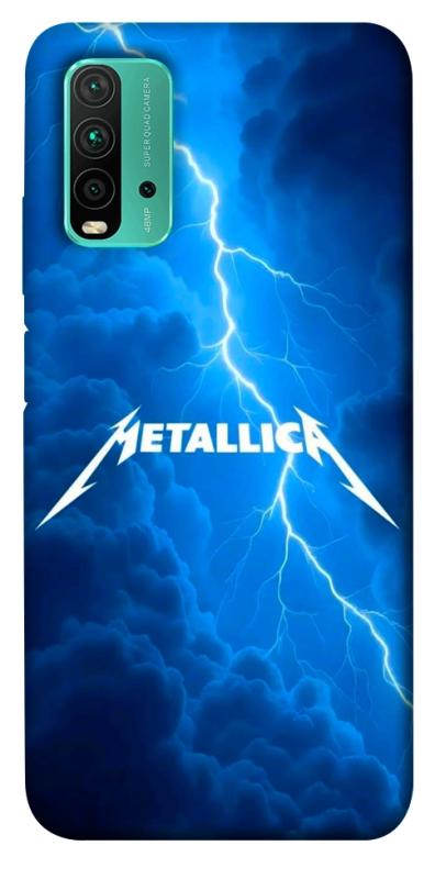 Чехол itsPrint Metallica thunder для Xiaomi Redmi Note 9 4G / Redmi 9 Power / Redmi 9T, музыка, купить оптом с доставкой