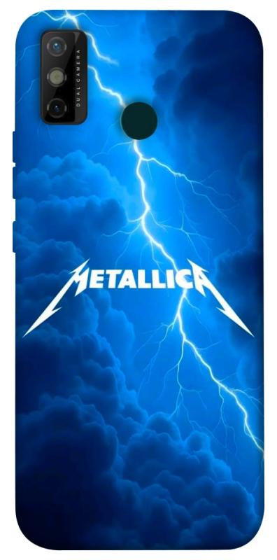 Чехол itsPrint Metallica thunder для TECNO Spark 6 Go, музыка, купить оптом с доставкой