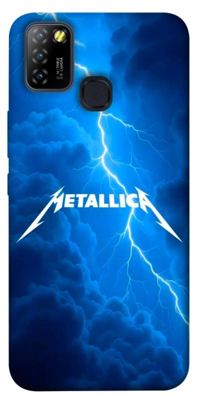 Чохол itsPrint Metallica thunder для Infinix Hot 10 Lite, музика, купити оптом з доставкою