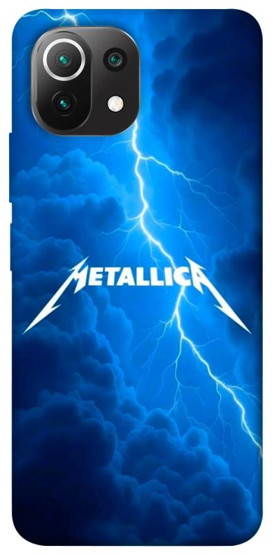 Чохол itsPrint Metallica thunder для Xiaomi Mi 11 Lite, музика, купити оптом з доставкою