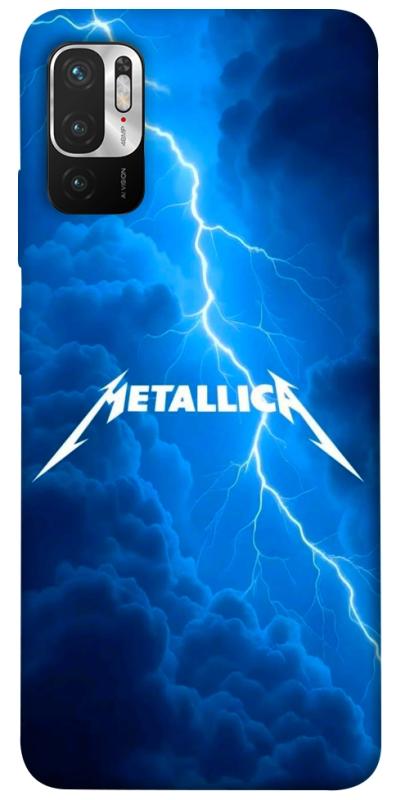 Чохол itsPrint Metallica thunder для Xiaomi Redmi Note 10 5G, музика, купити оптом з доставкою