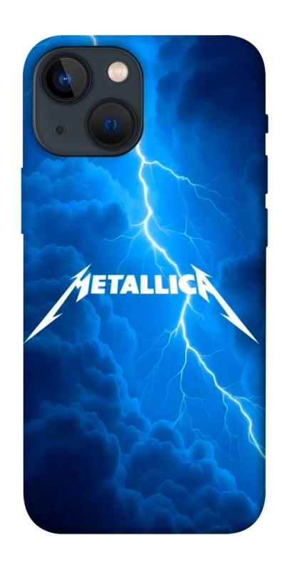 Чохол itsPrint Metallica thunder для Apple iPhone 13 mini (5.4"), музика, купити оптом з доставкою