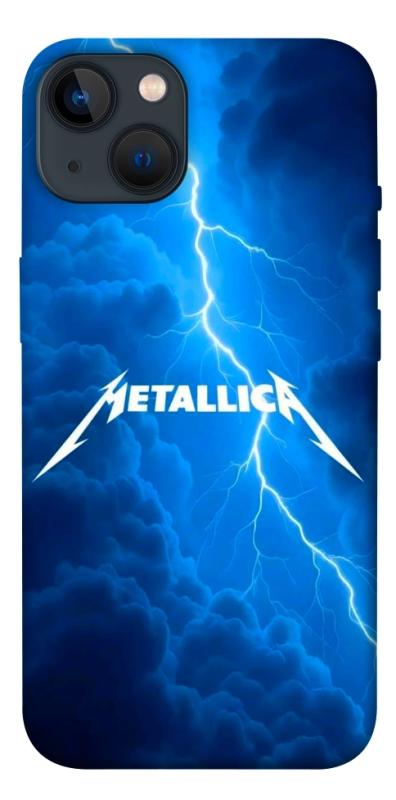 Чехол itsPrint Metallica thunder для Apple iPhone 13 (6.1"), музыка, купить оптом с доставкой