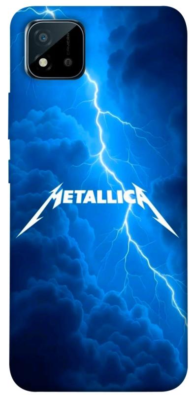 Чохол itsPrint Metallica thunder для Realme C11 (2021), музика, купити оптом з доставкою