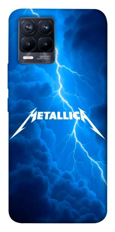 Чохол itsPrint Metallica thunder для Realme 8, музика, купити оптом з доставкою