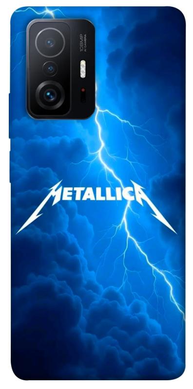 Чехол itsPrint Metallica thunder для Xiaomi 11T / 11T Pro, музыка, купить оптом с доставкой