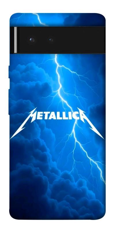 Чохол itsPrint Metallica thunder для Google Pixel 6, музика, купити оптом з доставкою