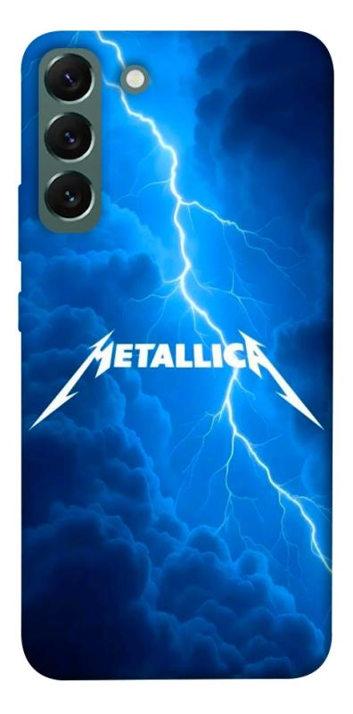 Чехол itsPrint Metallica thunder для Samsung Galaxy S22+, музыка, купить оптом с доставкой