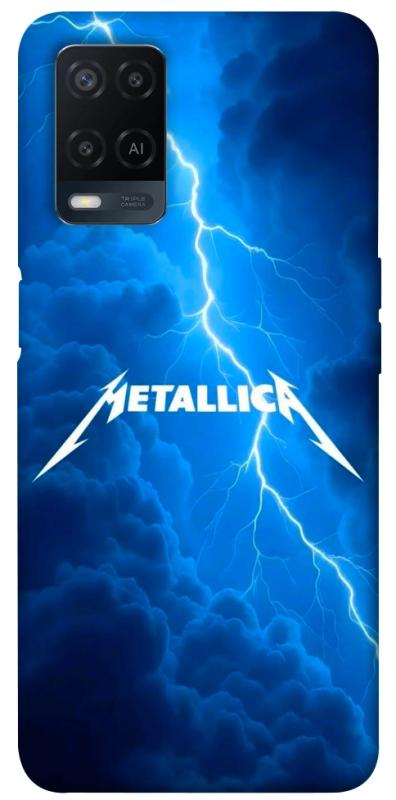 Чохол itsPrint Metallica thunder для Oppo A16s / A16, музика, купити оптом з доставкою