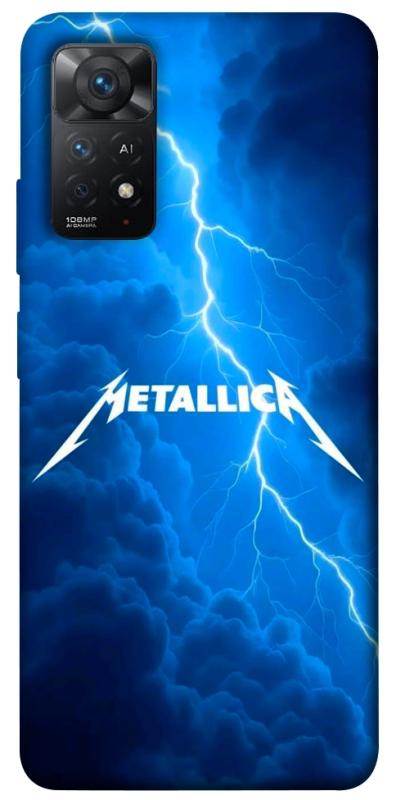 Чохол itsPrint Metallica thunder для Xiaomi Redmi Note 11 Pro 4G/5G, музика, купити оптом з доставкою