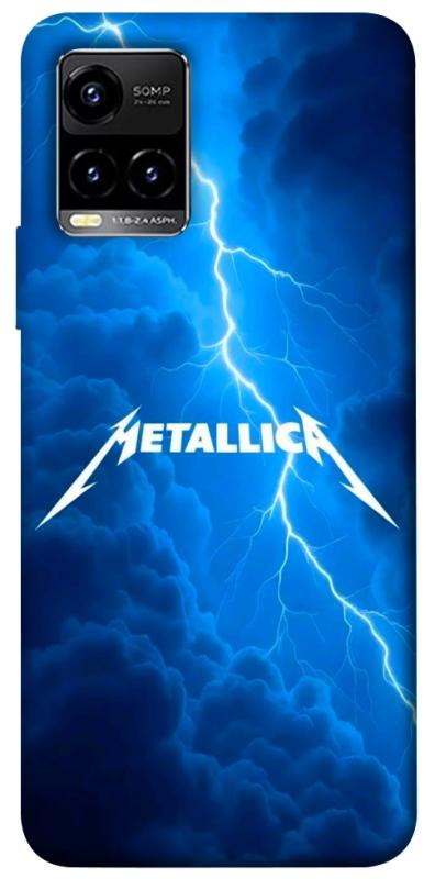 Чохол itsPrint Metallica thunder для Vivo Y21 / Y33s, музика, купити оптом з доставкою