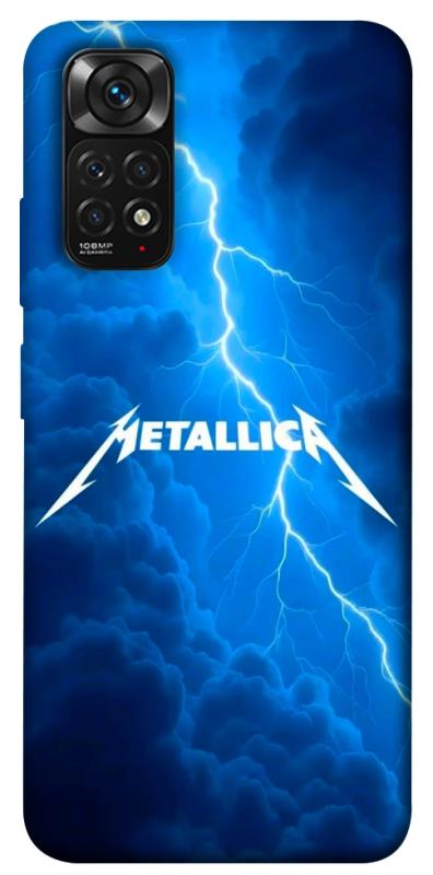Чохол itsPrint Metallica thunder для Xiaomi Redmi Note 11 (Global) / Note 11S, музика, купити оптом з доставкою