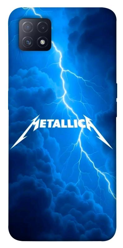 Чохол itsPrint Metallica thunder для Oppo A72 5G / A73 5G, музика, купити оптом з доставкою