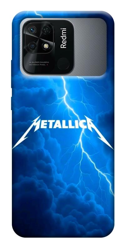 Чохол itsPrint Metallica thunder для Xiaomi Redmi 10C, музика, купити оптом з доставкою