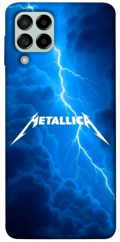 Чехол itsPrint Metallica thunder для Samsung Galaxy M53 5G, музыка, купить оптом с доставкой