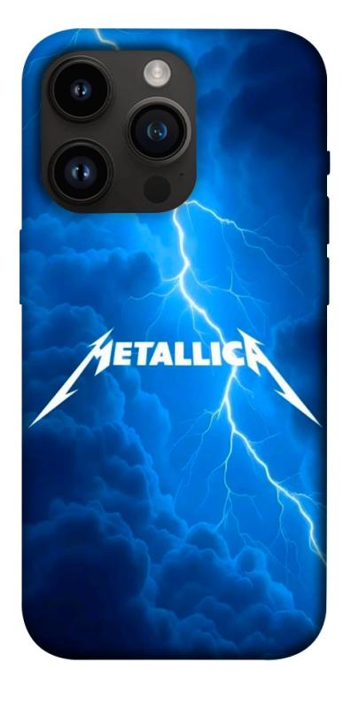 Чохол itsPrint Metallica thunder для Apple iPhone 14 Pro (6.1"), музика, купити оптом з доставкою