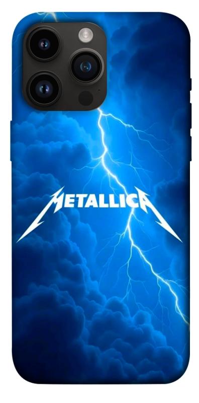 Чохол itsPrint Metallica thunder для Apple iPhone 14 Pro Max (6.7"), музика, купити оптом з доставкою