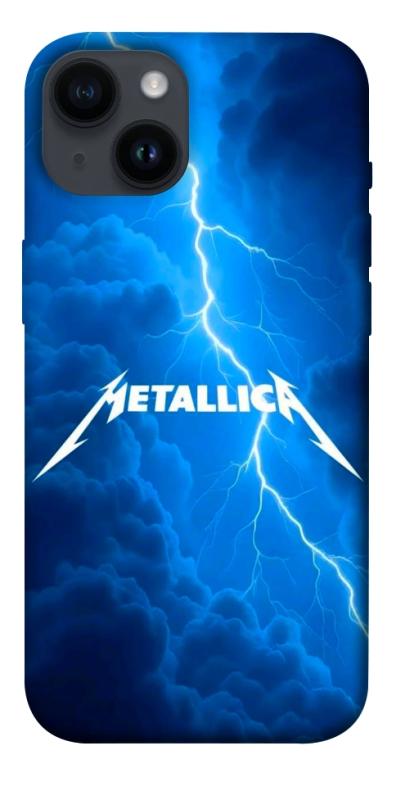 Чохол itsPrint Metallica thunder для Apple iPhone 14 (6.1"), музика, купити оптом з доставкою