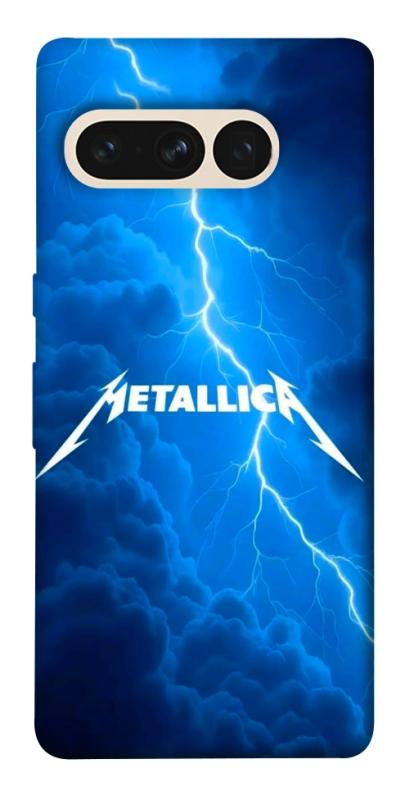 Чехол itsPrint Metallica thunder для Google Pixel 7 Pro, музыка, купить оптом с доставкой