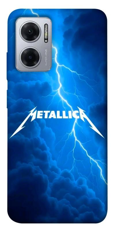 Чохол itsPrint Metallica thunder для Xiaomi Redmi Note 11E, музика, купити оптом з доставкою