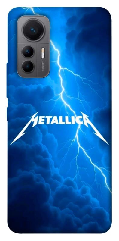 Чехол itsPrint Metallica thunder для Xiaomi 12 Lite, музыка, купить оптом с доставкой