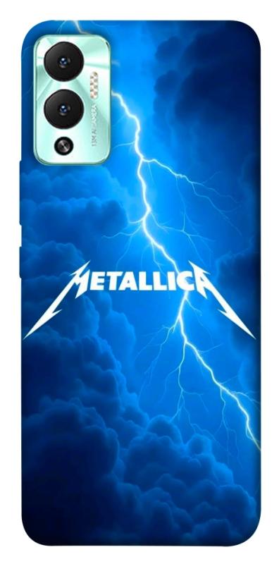 Чохол itsPrint Metallica thunder для Infinix Hot 12 Play, музика, купити оптом з доставкою