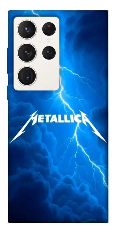 Чохол itsPrint Metallica thunder для Samsung Galaxy S23 Ultra, музика, купити оптом з доставкою