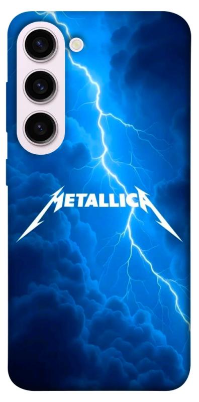 Чохол itsPrint Metallica thunder для Samsung Galaxy S23+, музика, купити оптом з доставкою