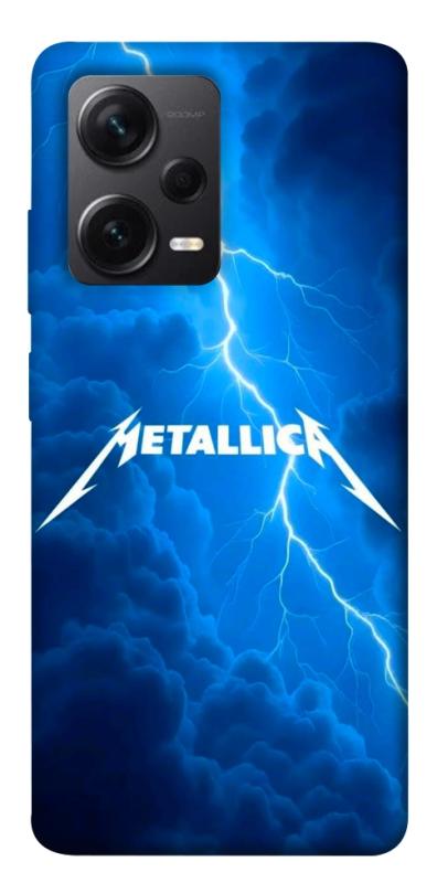 Чохол itsPrint Metallica thunder для Xiaomi Redmi Note 12 Pro+ 5G, музика, купити оптом з доставкою