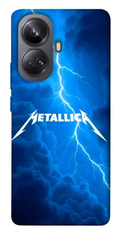 Чохол itsPrint Metallica thunder для Realme 10 Pro+, музика, купити оптом з доставкою