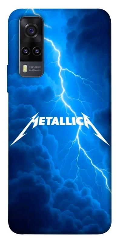 Чохол itsPrint Metallica thunder для Vivo Y31, музика, купити оптом з доставкою