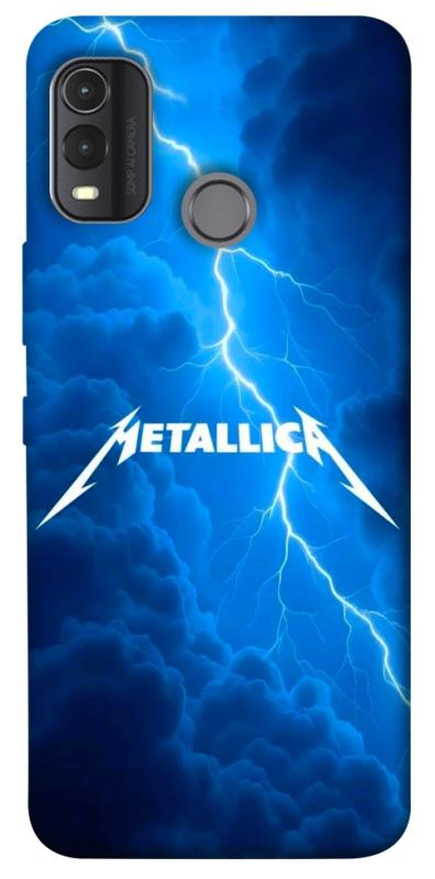 Чохол itsPrint Metallica thunder для Nokia G11 Plus, музика, купити оптом з доставкою
