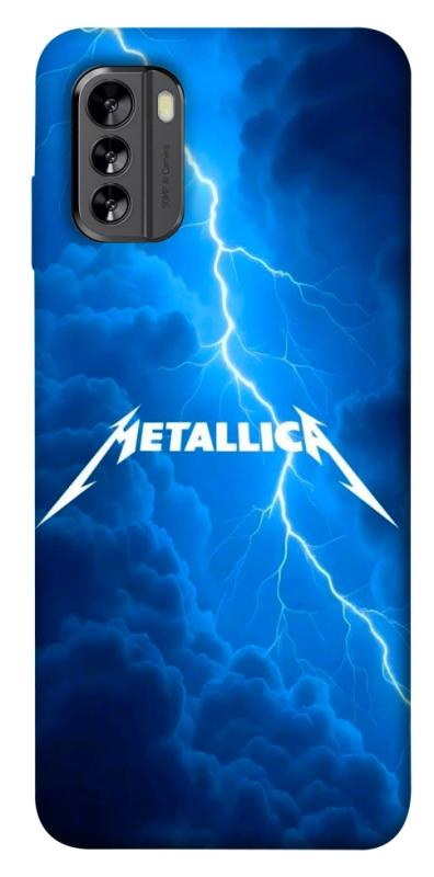 Чохол itsPrint Metallica thunder для Nokia G60, музика, купити оптом з доставкою