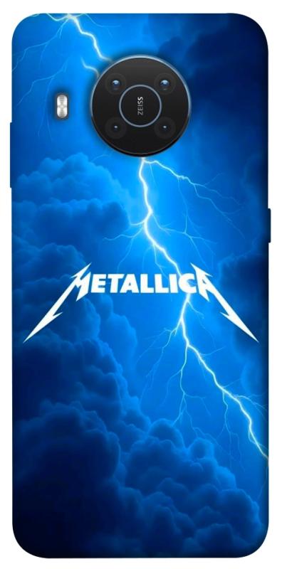 Чехол itsPrint Metallica thunder для Nokia X10 / X20, музыка, купить оптом с доставкой