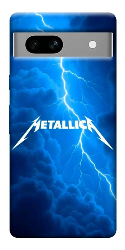 Чохол itsPrint Metallica thunder для Google Pixel 7a, музика, купити оптом з доставкою