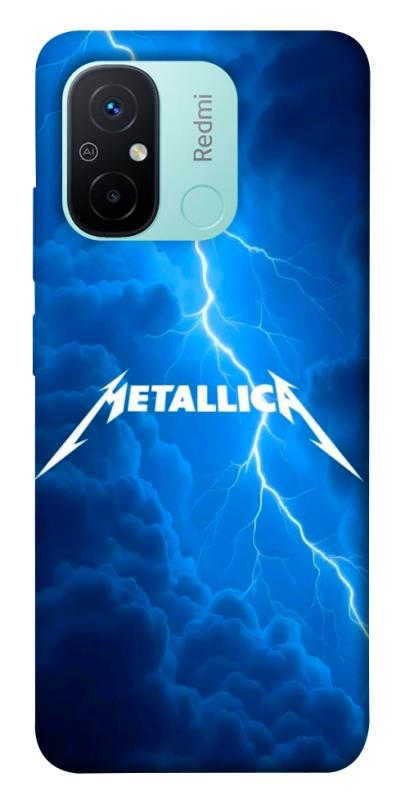 Чехол itsPrint Metallica thunder для Xiaomi Redmi 12C, музыка, купить оптом с доставкой