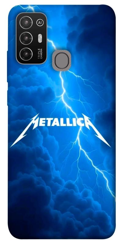 Чохол itsPrint Metallica thunder для ZTE Blade A52, музика, купити оптом з доставкою