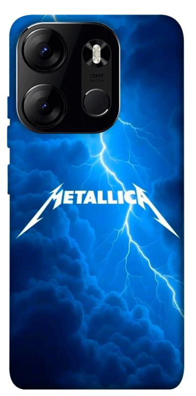 Чохол itsPrint Metallica thunder для Tecno Spark Go 2023, музика, купити оптом з доставкою