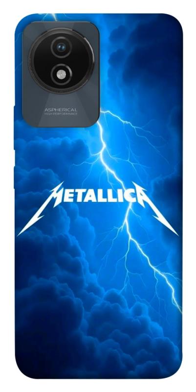 Чохол itsPrint Metallica thunder для Vivo Y02, музика, купити оптом з доставкою