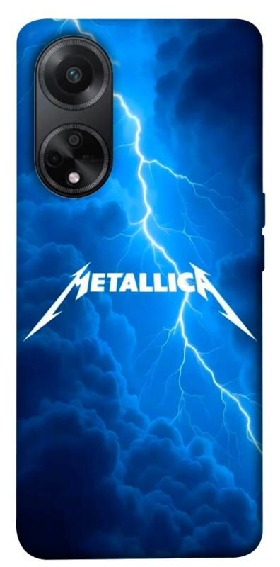 Чохол itsPrint Metallica thunder для Oppo A98, музика, купити оптом з доставкою