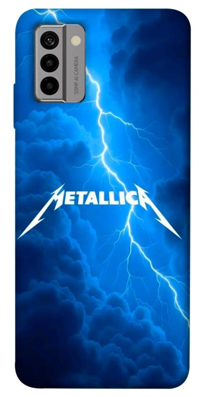 Чохол itsPrint Metallica thunder для Nokia G22, музика, купити оптом з доставкою
